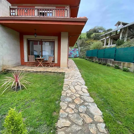 Comillas Chalet La Higuera on Comillas beach *